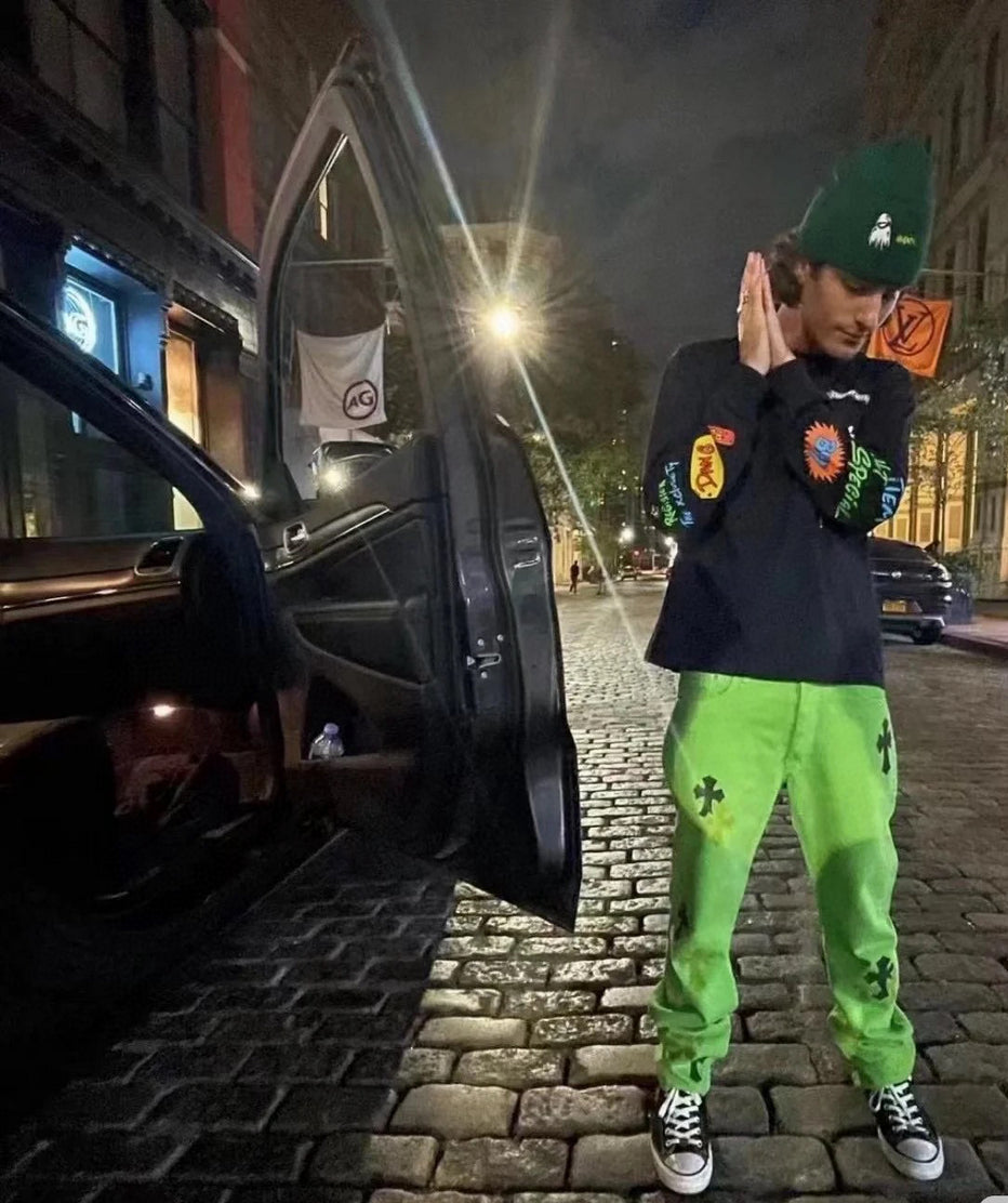 Chrome Hearts NEW Pants 8166