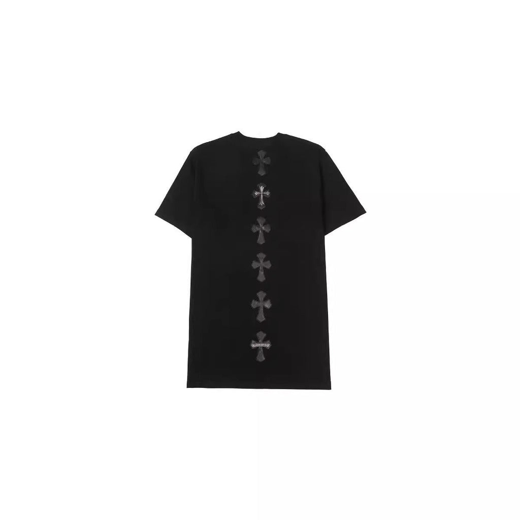 CHH Chrome Heart T Shirts Croix Cross Print Short Sleeve T-Shirt