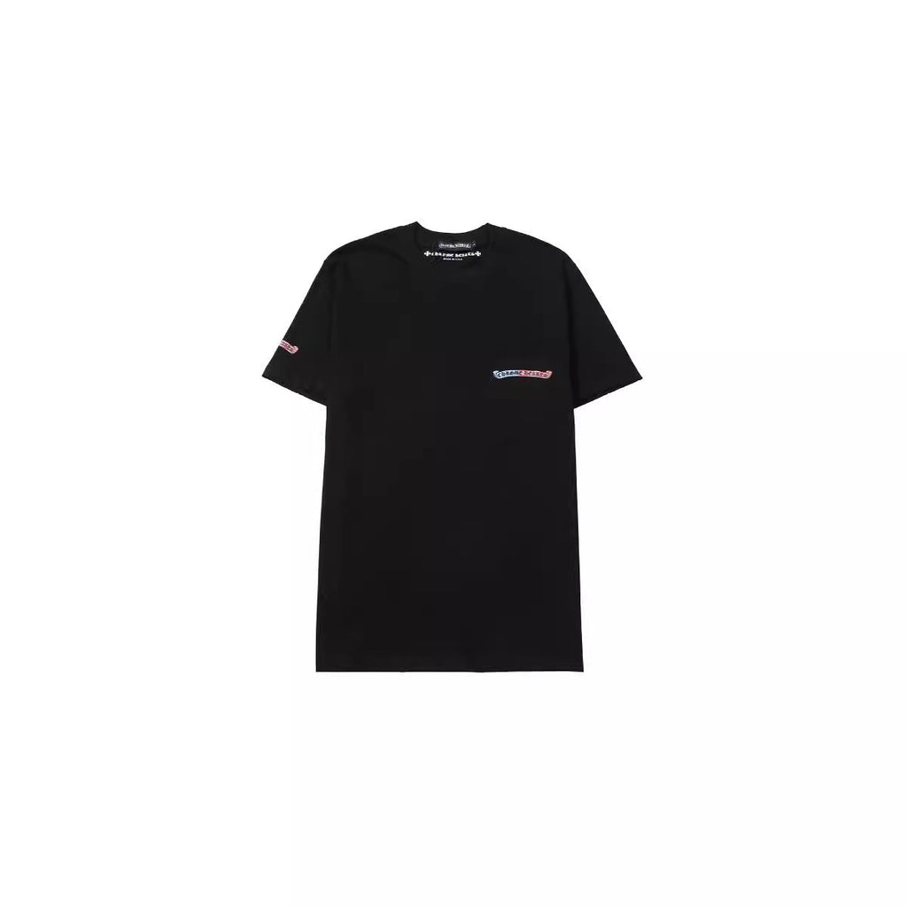 CHH Chrome Heart T Shirts Color Scroll Tiger Head Pattern Short Sleeve T-Shirt