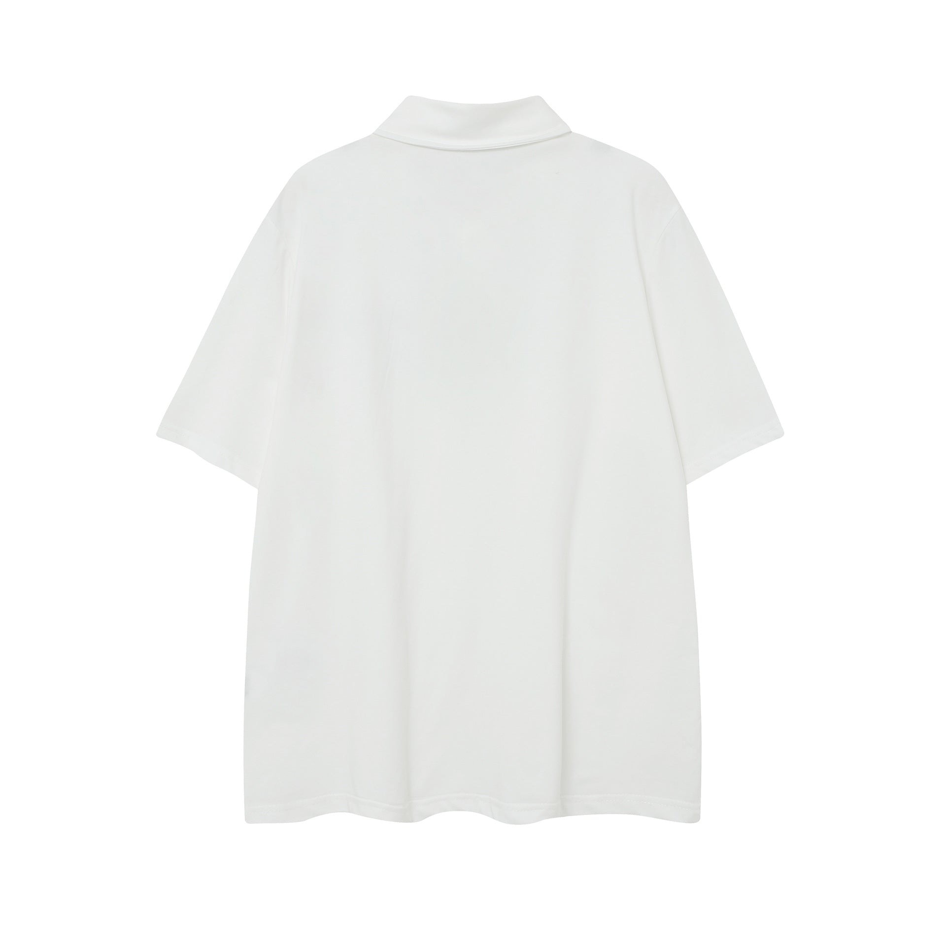 CHH Chrome Heart T Shirts Sanskrit horseshoe print polo shirt short sleeve