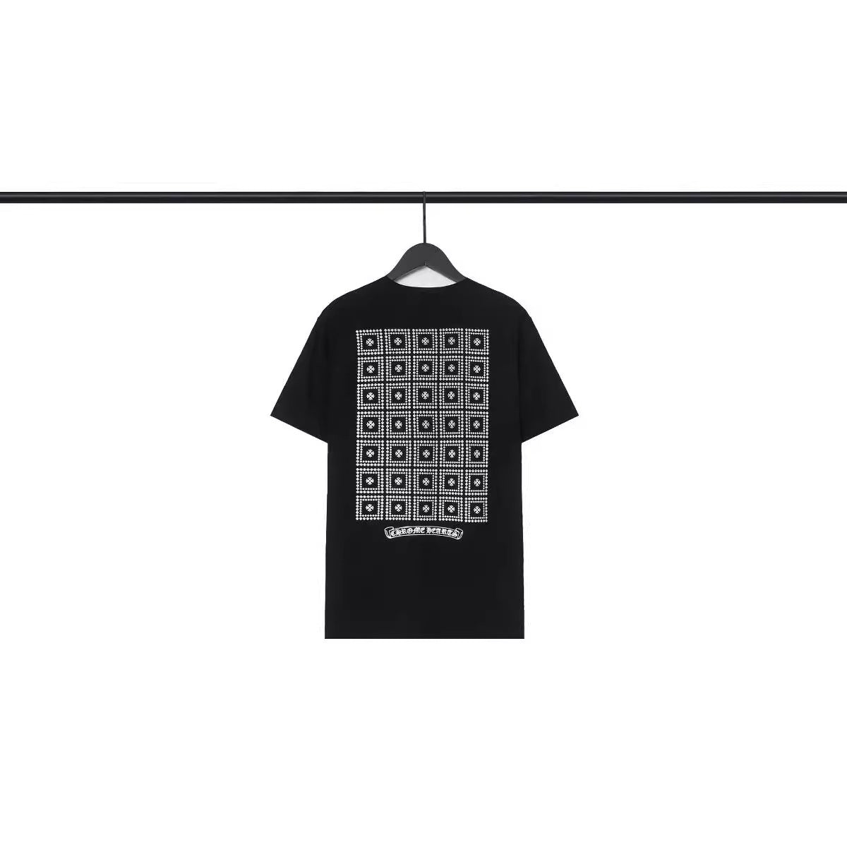 CHH Chrome Heart T Shirts Chromes Matty Printed Short Sleeve Casual T-Shirt