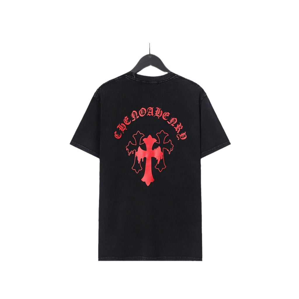 CHH Chrome Heart T Shirts College Wind Croix Premium T-Shirt Cross