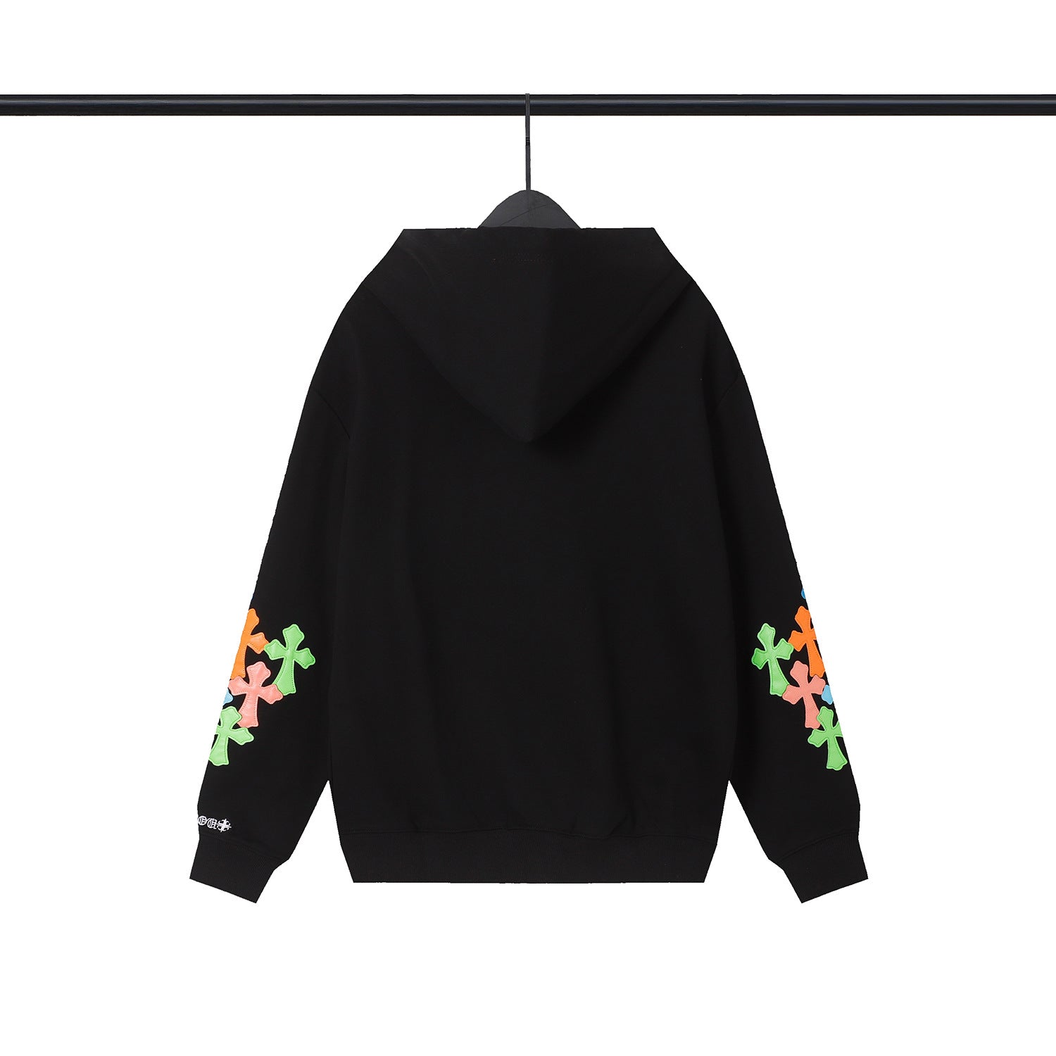 Chrome Heart Hoodie Croix Tires Zip Cardigan Hooded Sweater